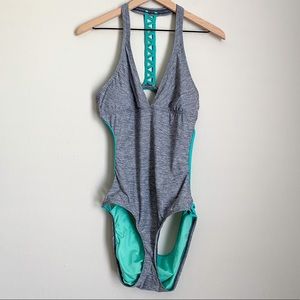 ATHLETA monokini swimsuit LT